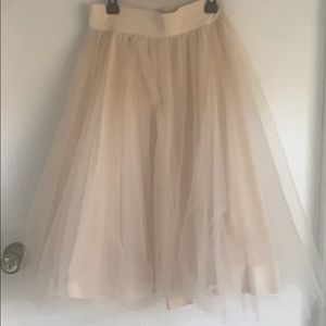 Tulle skirt